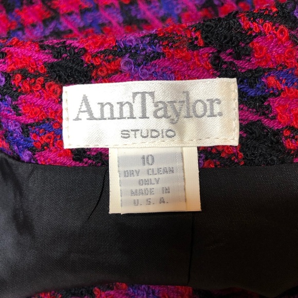 Vintage Ann Taylor | Tweed Pencil Skirt - Picture 5 of 7